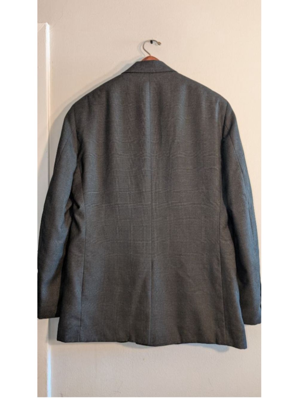 MERONA Gray Sport Coat & Blazer 40R with Black Lining, Mens - Picture 6 of 7